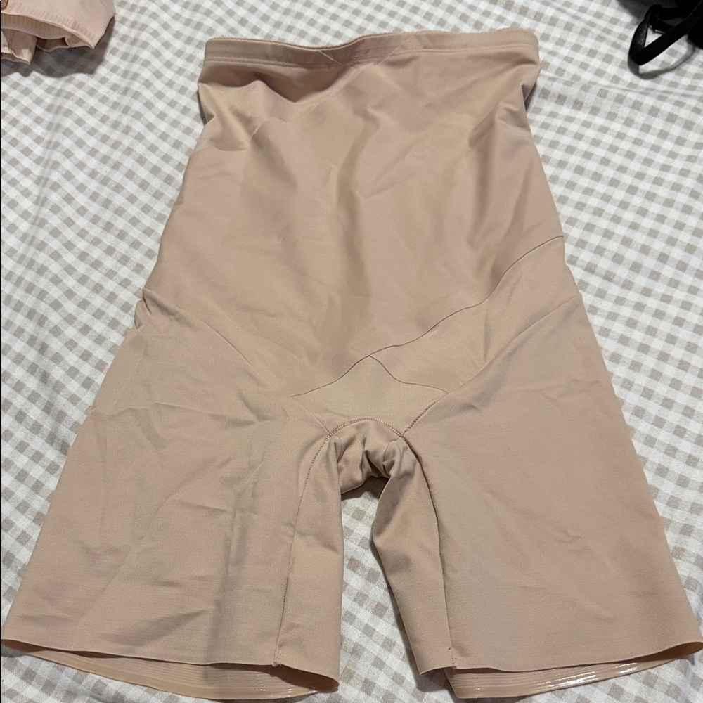 TC Women's Beige Bike Shorts